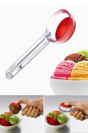 Bas-parmak Dondurma Kaşığı