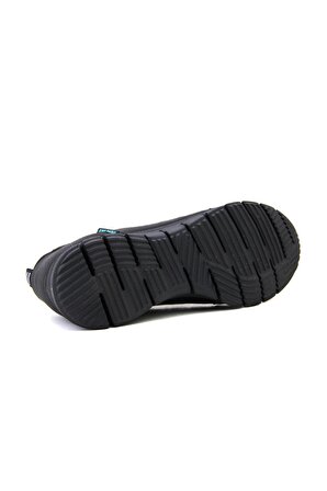 King Paolo 6104 Comfort Kadın Spor Ayakkabı - Siyah