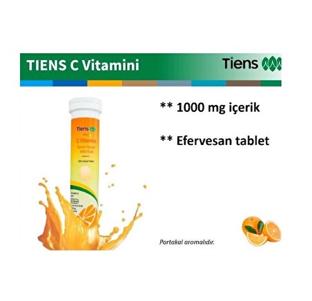 GTA Tiens C Vitamini Içeren Takviye Edici Gıda