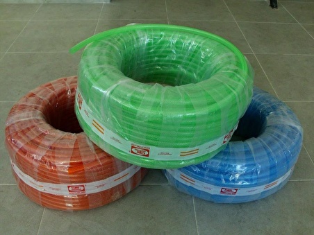 1/2" PVC ÖRGÜLÜ BAHÇE HORTUMU - 10 Metre