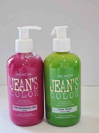 Jean's Color Pembe-Limon Küfü 250ml 2li Set