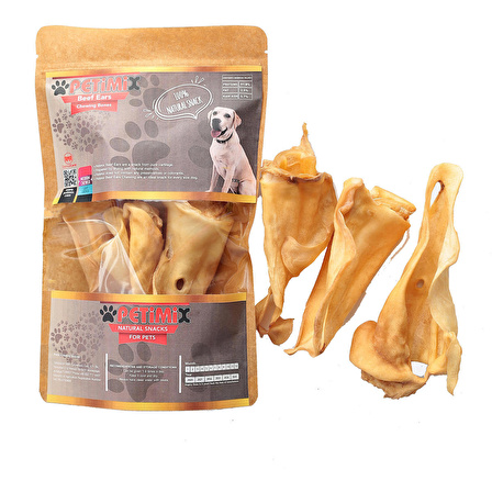 Petimix Dana Kulak 130g Çiğneme Kemikleri Köpek Ödül Maması