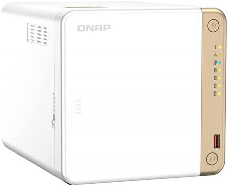 QNAP TS-462-2G Ram 4 HDD Yuvalı, 2.5GBE 2xM2.2280 PCIe Bağlantı Noktalı NAS Depolama Ünitesi (QN-TS-462-2G)
