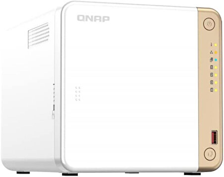 QNAP TS-462-2G Ram 4 HDD Yuvalı, 2.5GBE 2xM2.2280 PCIe Bağlantı Noktalı NAS Depolama Ünitesi (QN-TS-462-2G)