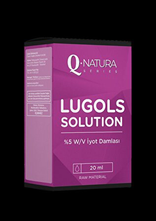 Q Natura Series Lugols Solution % 5 iyot Damla