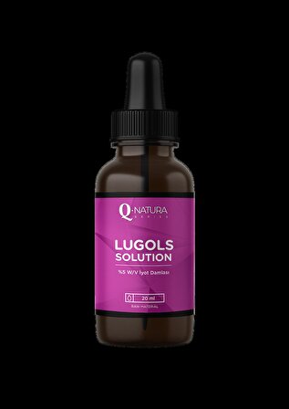 Q Natura Series Lugols Solution % 5 iyot Damla