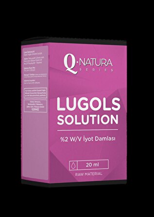 Q Natura Series Lugols Solution % 2 iyot Damla