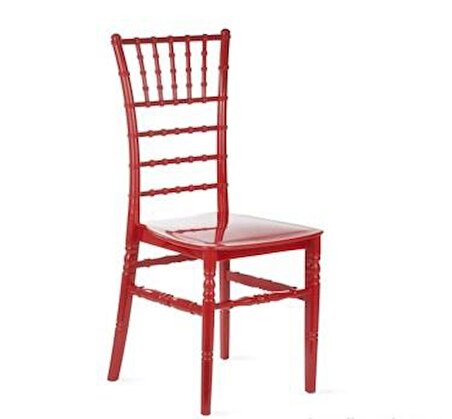 Sağlam Plastik Mandella Trend Çocuk Sandalyesi Kırmızı