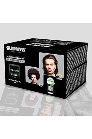 Gummy Saç Düzleştirici Set Mild Relaxer 550ml Mıld
