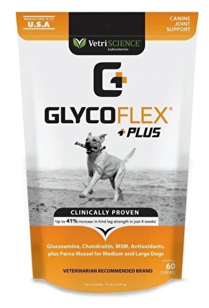 | Composure | Orta Büyük Irk Köpek | 60 Tablet | Glycoflex | 12.24 | YENİ PAKET RB-0151, one size