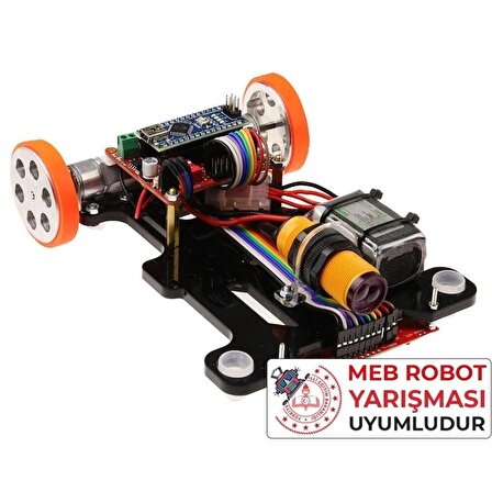 Maraton Hızlı Çizgi İzleyen Robot Kiti - Demonte