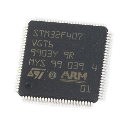 STM32F407VGT6 Microcontroller Lqfp100 Dsp Fpu Arm Cortex-M4 32 Bit Mcu 1 Mbyte Flash 168Mhz Cpu