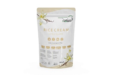 Rice Cream | Pirinç Kreması - Vanilya Aromalı Pirinç Unu 500 GR