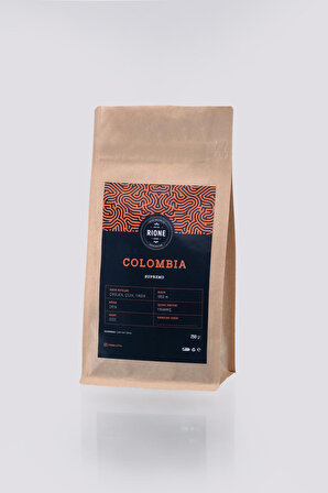 Rione Colombia Supremo Organik Filtre Kahve Çekirdeği