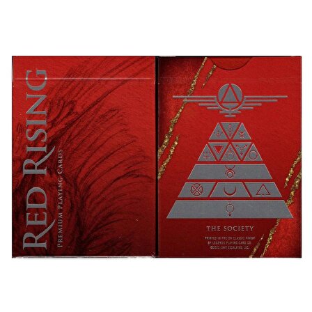 Red Rising  Oyun Kağıdı Limited Edition Koleksiyonluk iskambil Kartları Destesi