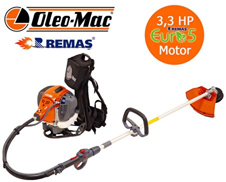 Oleo-Mac BCF 550 EUR5 3,3 HP Benzinli Motorlu Sırt Tırpan