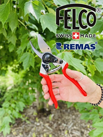 Felco 6 Budama Makası 19.5 cm Sağ El By-Pass Ağaç Asma Bahçe Makası