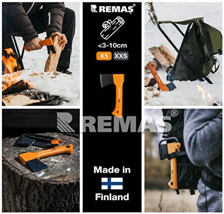 Fiskars XXS X5 Parçalama Baltası Kamp Baltası