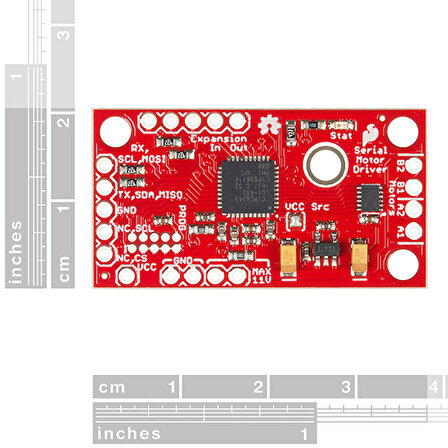 SparkFun Seri Kontrol Motor Sürücü Standart