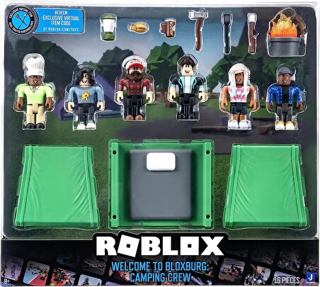 Roblox Welcome to Bloxburg Oyuncakları 6 Figürleri Paketi Oyun Seti Kodlu