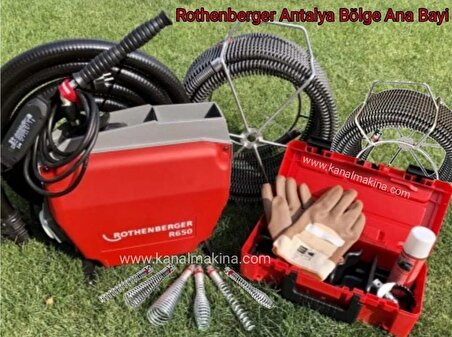 RothenbergerR650 Tıkanıklık Açma Makinesi full set