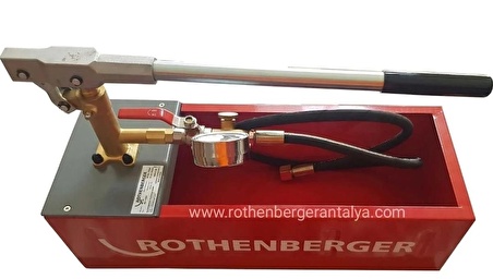 Rothenberger Rp50 Test Pompası (çelik Gövde)