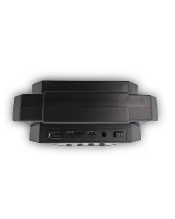 Portatif Taşınabilir Şarjlı Bluetooth Hoparlör RS-317 Flashbellek ve USB hafıza kartı girişli - FM Radyo özellikli