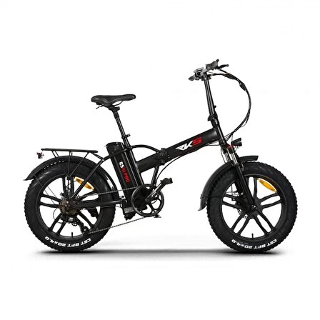 RKS RS3 Pro Siyah Katlanır Elektrikli Bisiklet