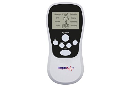 Respirox Pilli LCD Ekranlı 2 Kanallı Mini Tens Cihazı RTC-01