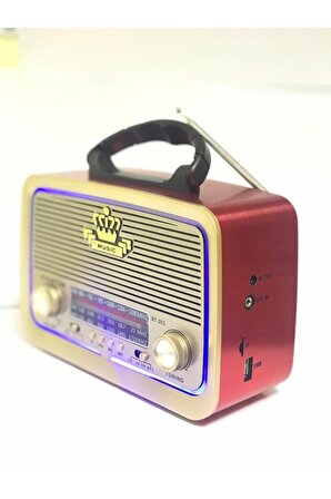 Everton-rt-301 Nostaljik Görünümlü Bluetoothlu Mp3 Çalar Radyo Müzik Kutusu Rt301