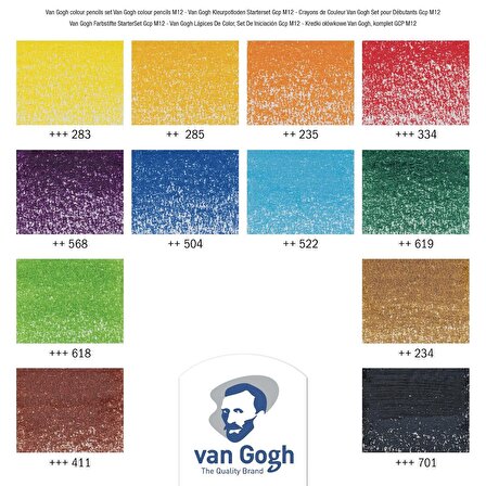 Van Gogh COLOUR PENCİL Renkli Kalem Başlangıç 12`Lİ SET