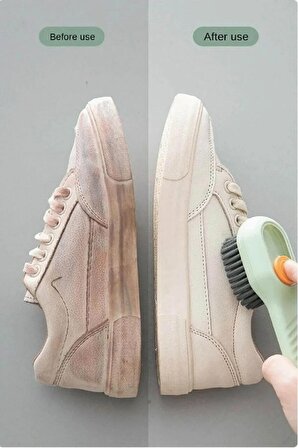 Çok Amaçlı Deterjan Hazneli Pratik El Temizlik Fırçası | Ayakkabı Bot Temizleme Yıkama Fırçası