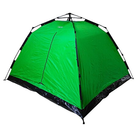 Otomatik Kamp çadırı Su İtici 6 kişilik (220*250*180) Kamp, Balık, Festival, Outdoor, Afet Çadırı(Yeşil)