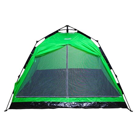Otomatik Kamp çadırı Su İtici 6 kişilik (220*250*180) Kamp, Balık, Festival, Outdoor, Afet Çadırı(Yeşil)