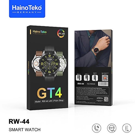 Haino Teko RW-44 Smart Watch 3 Kordonlu Akıllı Saat