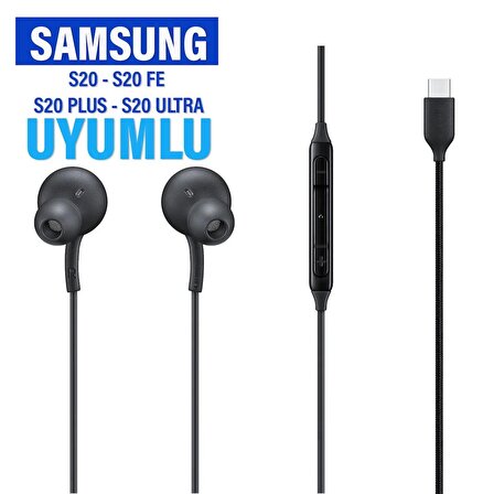 Samsung S20 S20 FE S20+ Plus S20 ULTRA Type-c Kulaklık Mikrofonlu AKG Tasarım