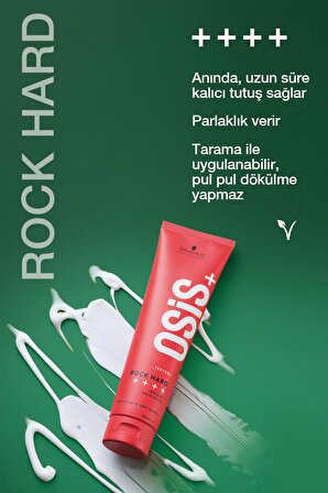 Rock Hard Ultra Güçlü Şekillendirici Macun 150ml x 2 Adet | Kalıcı Tutuş Krem Parlaklık Jeli