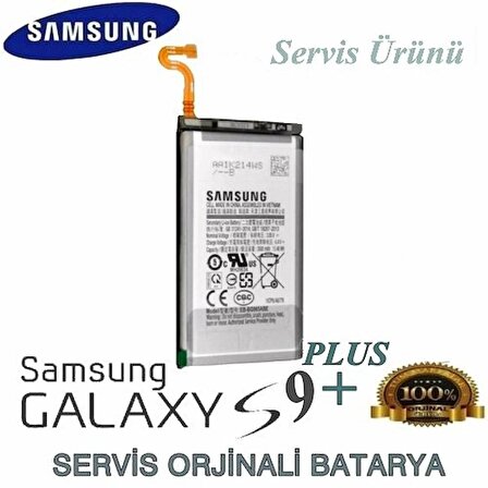 Samsung Galaxy S9 Plus Batarya Samsung G965 EB-BG965ABE Uyumlu Batarya