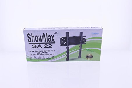 ShowMax SA-22 10*-32* İnch Lcd Led Tv Kilitli Duvar Askı Aparatı