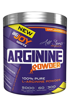 Bigjoy Sports Arginine Powder 300 Gram Saf Aromasız Arjinin