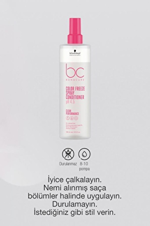 BC Clean Renk Koruyucu Sprey Saç Kremi 400ml