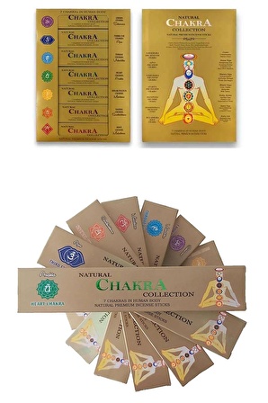 Yedi Çakra Naturel Tütsü - 7 Chakra Tütsü Natural