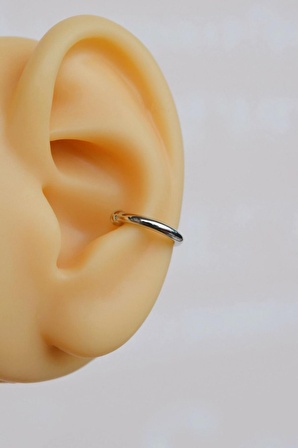 Erkek Sıkıştımalı Kıkırdak Küpe Earcuff