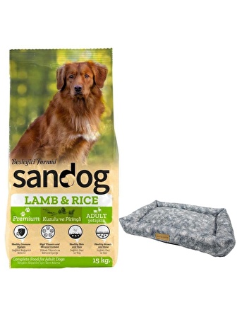 Sandog Premium Lamb&Rice Yetişkin Köpek Maması 15 Kg, Mini Small Colours Yatak