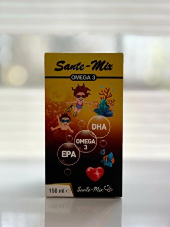 Sante Mix Omega3 150ml Şurup