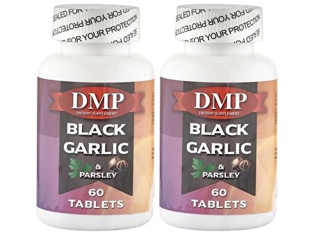 Dmp Black Garlic Parsley 2x60 Tablet Siyah Sarımsak Maydanoz