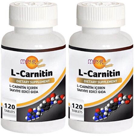 Meka Nutrition L-Carnitine Tablet 2x120 Tablet 1000 mg