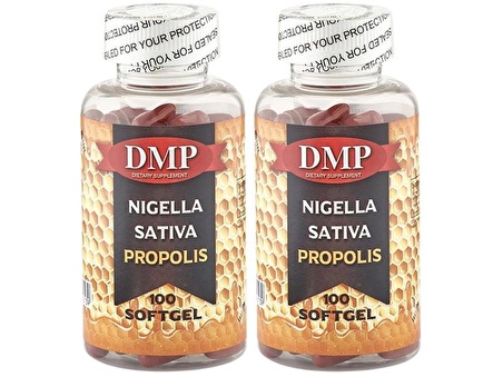 Dmp Nigella Sativa Propolis 2x100 Softgel Çörek Otu Yağı 