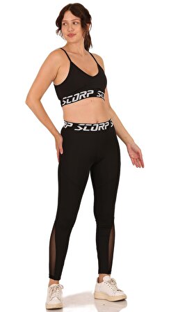 Scorp Elite Pro Fitness Taytı Siyah