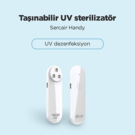 Sercair Handy UVC Led Taşınabilir Dezenfektan Sterilizasyon